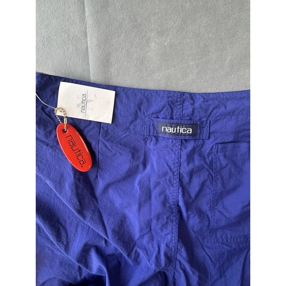 Nautica Shorts‎ Mens Large Swim Trucks Blue